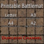 Dungeon Tiles   Printable Battlemat   Dungeon Channel   Printable D&amp;d Map Tiles