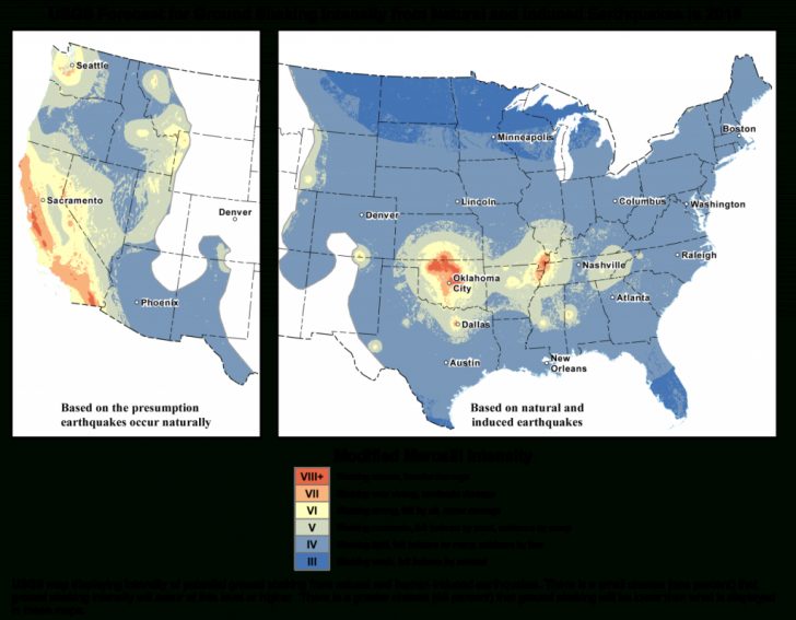 Usgs Earthquake Map Texas