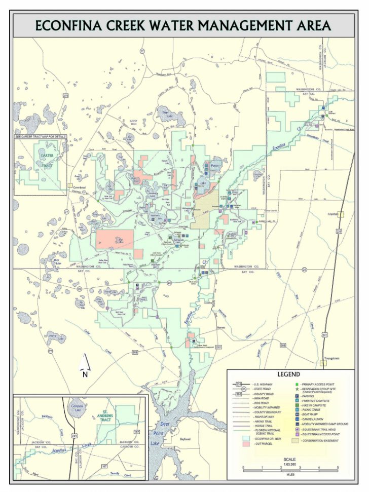 Natural Springs Florida Map