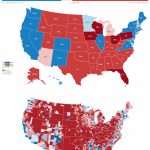 Electoral Map Upon Trump's Victory Nov 2016 | The Geography Of   2016 Printable Electoral Map