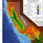 Elevation Map Of California | Historical Maps | California Map   California Topographic Map Elevations