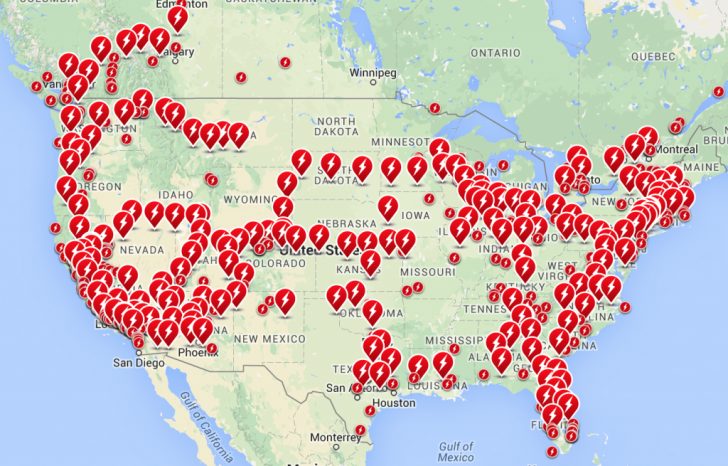 Elon Musk: Tesla Charging Locations Will Be 