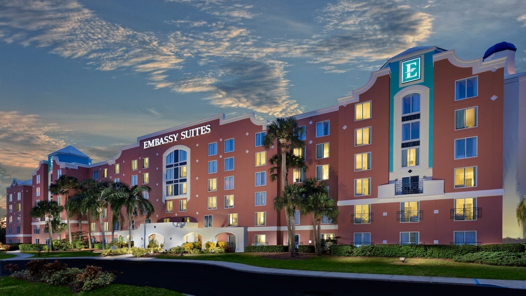 Embassy Suites Orlando — Lake Buena Vista Resort - Embassy Suites In Florida Map