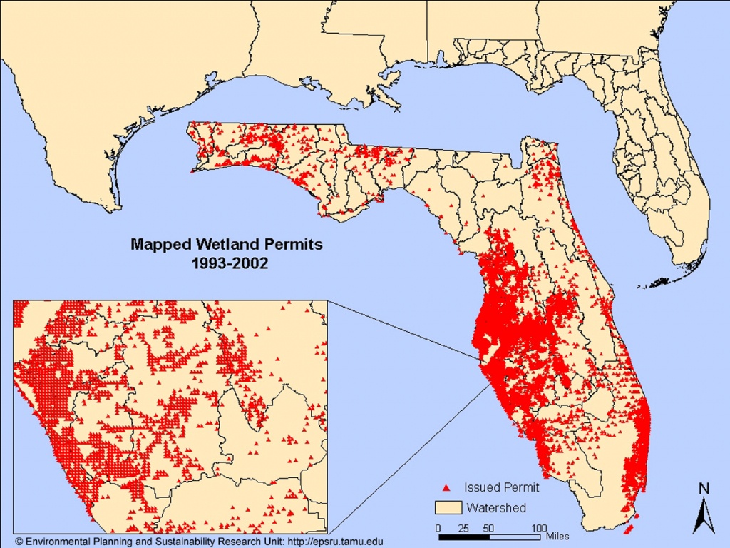 Environmental Research And Sustainability Laboratory - Florida Watershed Map