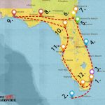 Epic Florida Road Trip Guide For July 2019   Florida Vacation Destinations Map