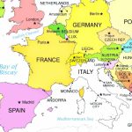 Europe Countries On Printable Map Of With World Maps Within | Maps   Printable Map Of Europe With Countries
