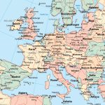 Europe Map Place Mats Eleanor Wedding Ideas Pinterest Inside   Printable Map Of Western Europe