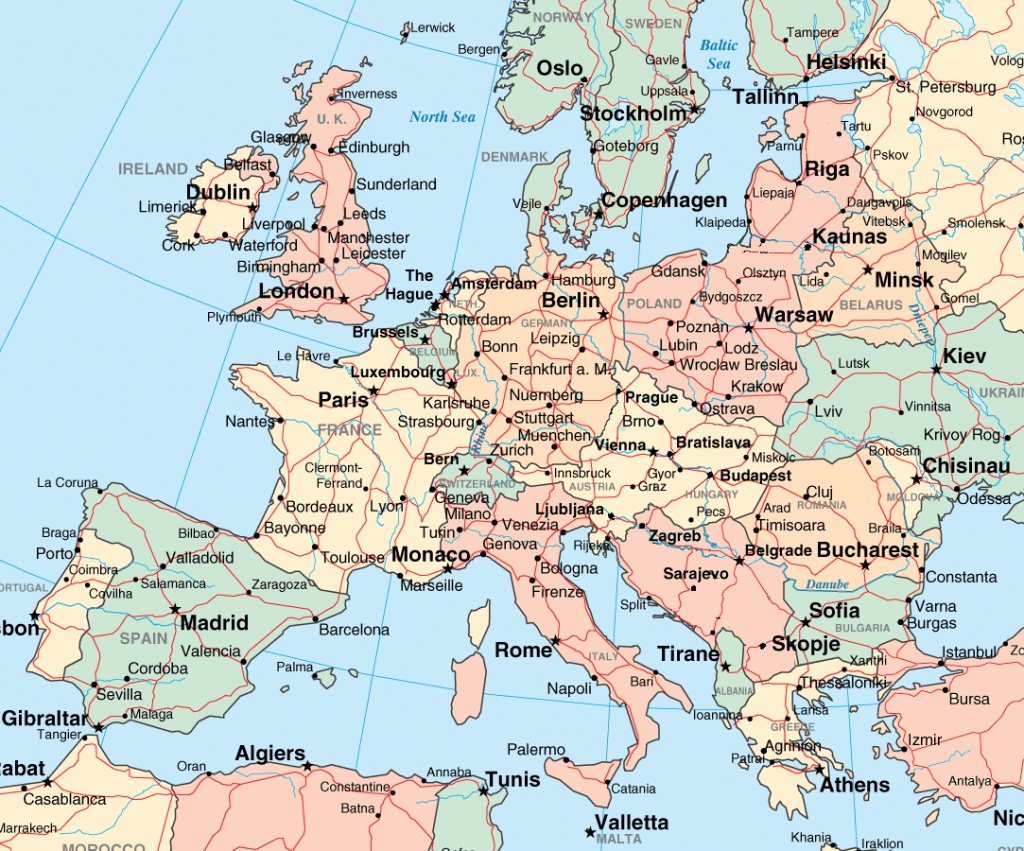 Europe Map Place Mats Eleanor Wedding Ideas Pinterest Inside - Printable Map Of Western Europe
