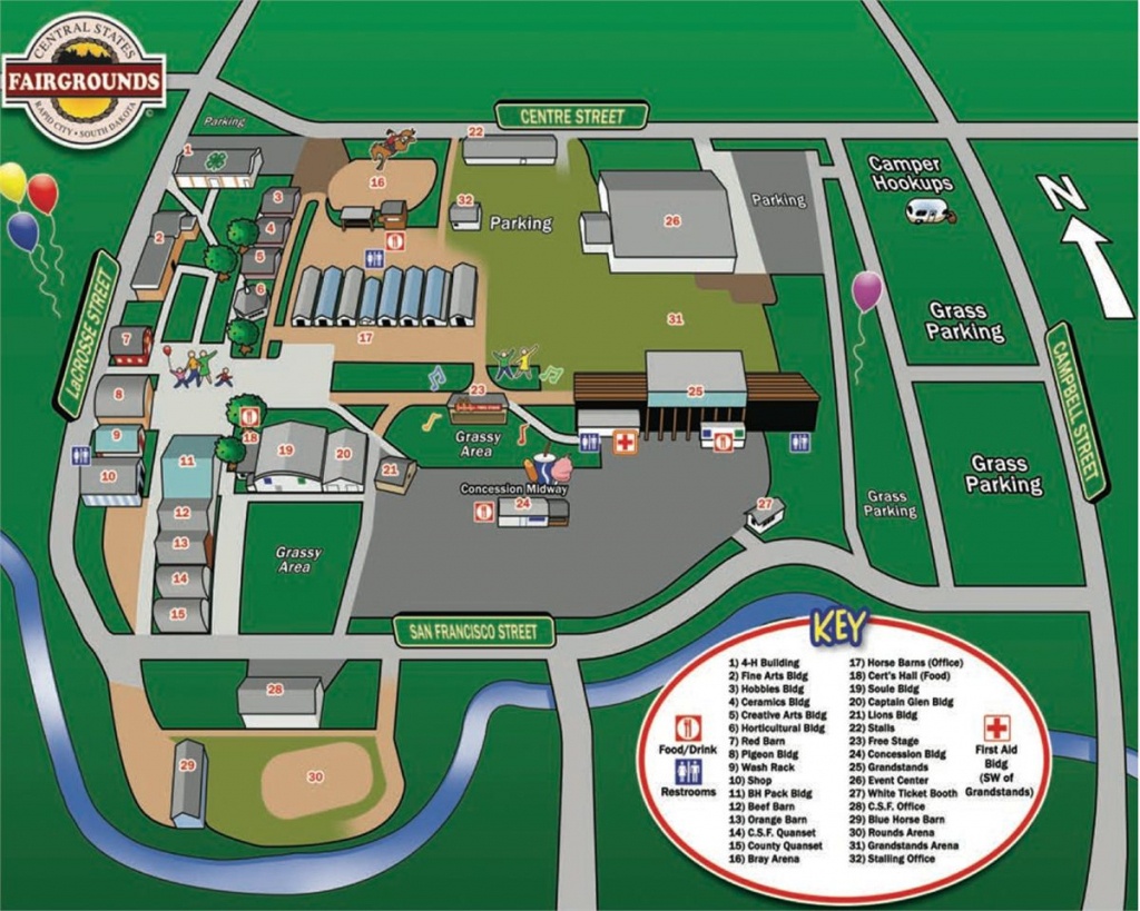 Event Map - Florida State Fairgrounds Map