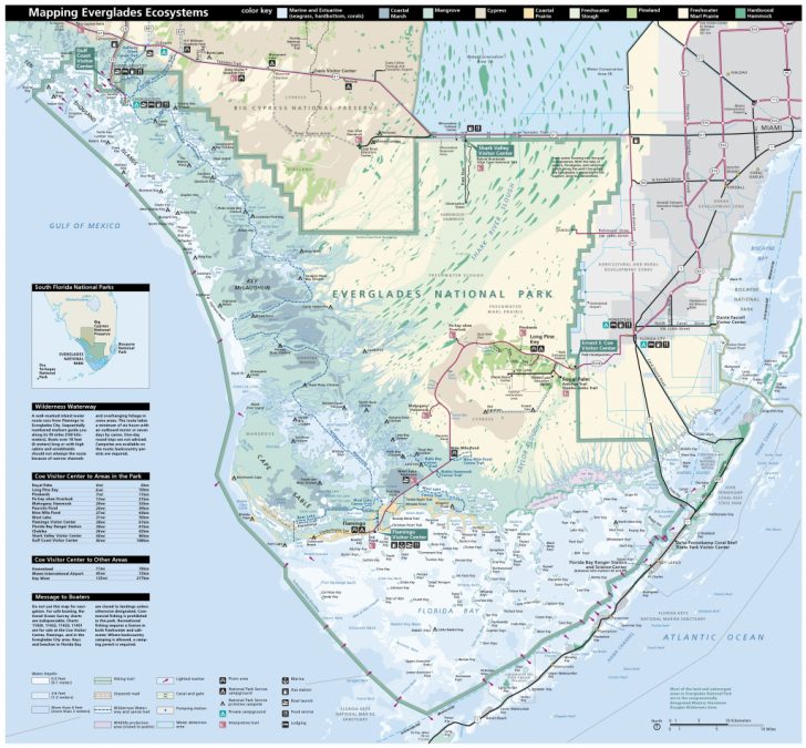 South Florida National Parks Map