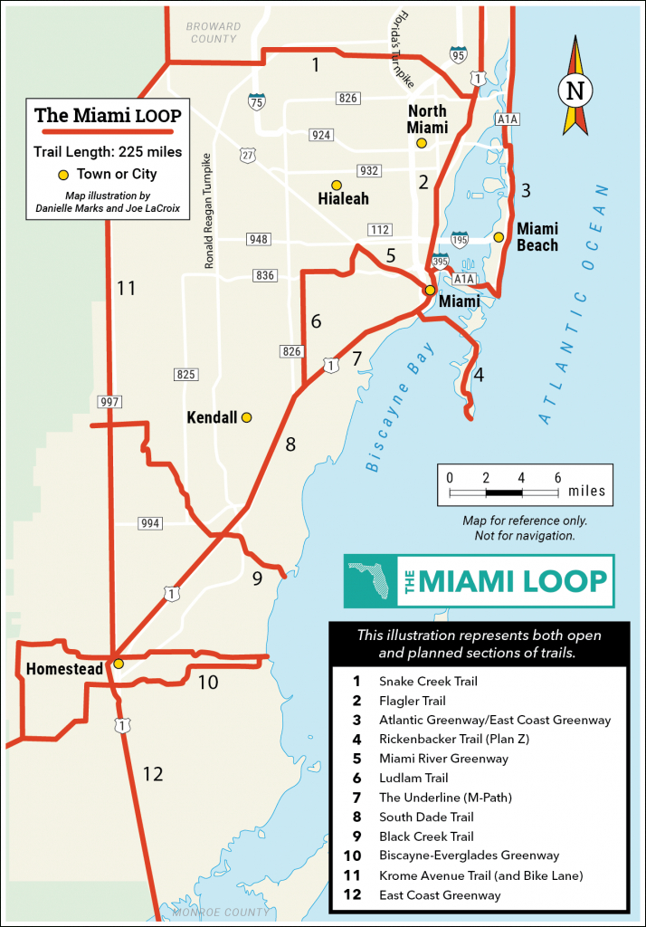 Explore The Loop | Miami Loop | Rails-To-Trails Conservancy - Florida Rails To Trails Maps