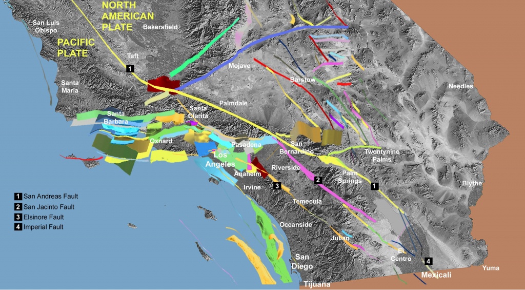 Fault Off San Diego, Orange, Los Angeles Counties Could Produce 7.3 - Southern California Earthquake Map