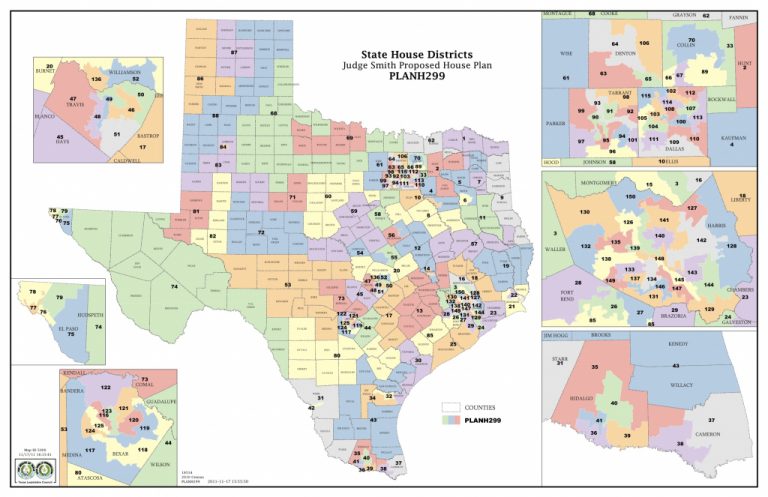 Federal Judges Propose Maps For Texas Legislative Races | The Texas ...