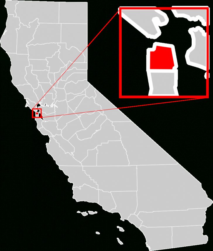 San Francisco California Map
