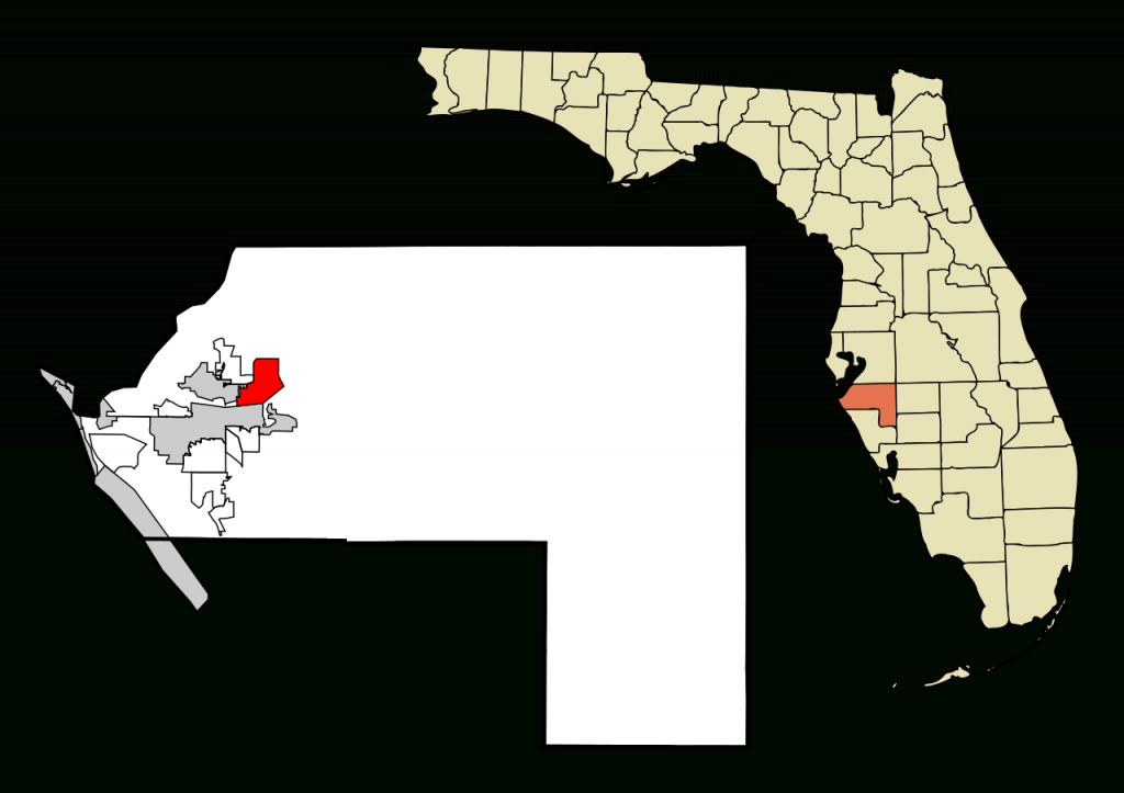 File:manatee County Florida Incorporated And Unincorporated Areas - Ellenton Florida Map