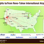 Flight Info: Non Stop Destinations | Reno Tahoe International Airport   California Destinations Map