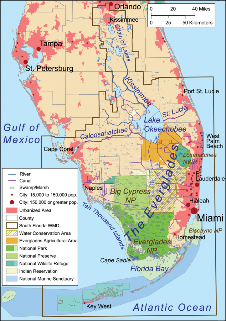 Florida Bay - Wikipedia - Florida Everglades Map