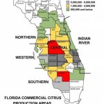 Florida Citrus Producing Regions And Counties, 2006–2007 Source   Florida Citrus Greening Map