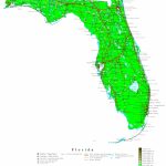 Florida Contour Map   Topographic Map Of Florida Elevation
