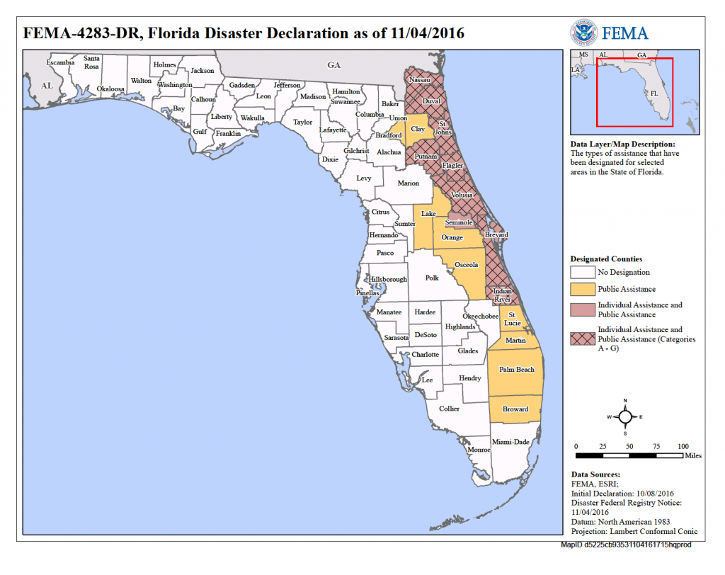 Interactive Story Map Shows Hurricane Impacts And Floridas Florida Disaster Map Printable Maps 2949