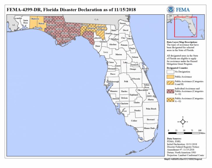 Florida Disaster Map