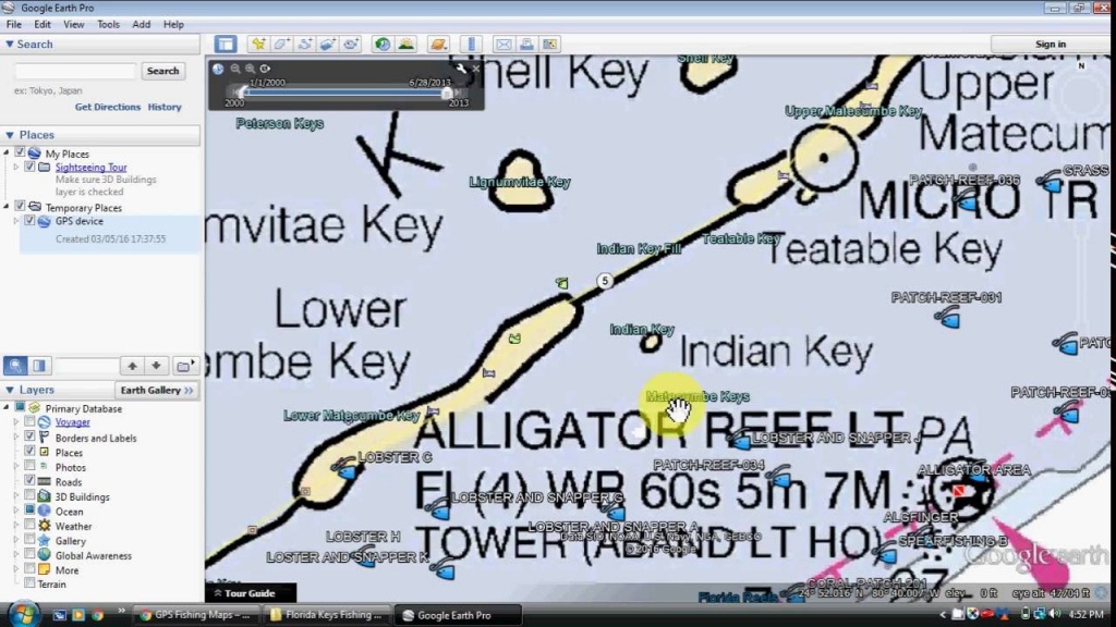Florida Keys Fishing Map And Fishing Spots - Youtube - Hot Spot Maps Florida