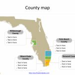 Florida Map Powerpoint Templates   Free Powerpoint Templates   Palm Beach Florida Map