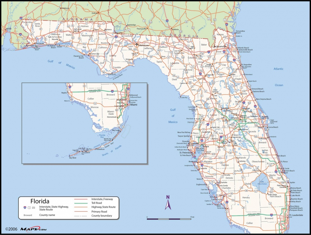 Florida Map With Counties - Lgq - I Want A Map Of Florida