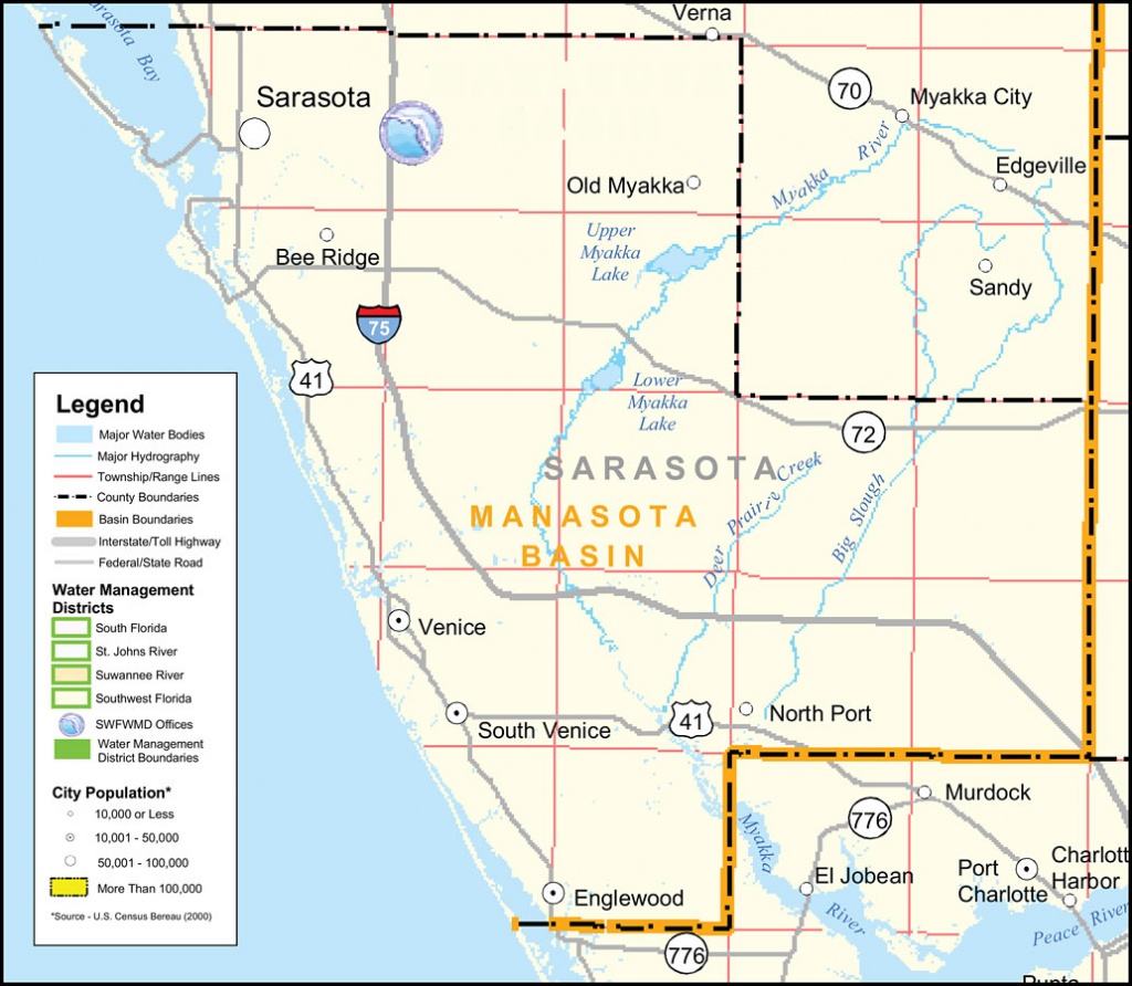 Florida Maps - Sarasota County - Sarasota County Florida Elevation Map