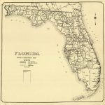 Florida Memory   Florida Road Condition Map, 1924   Labelle Florida Map