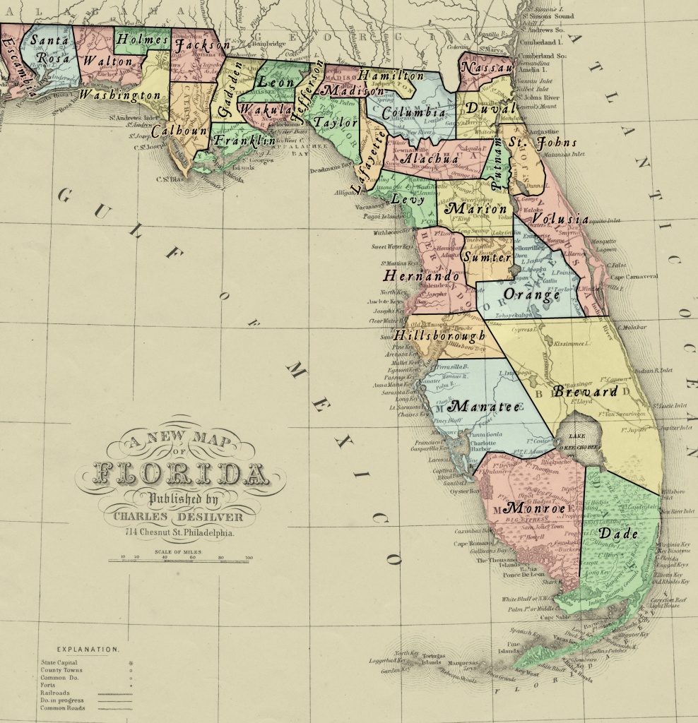 Florida Memory - Governor Milton Letterbooks - Bowling Green Florida Map