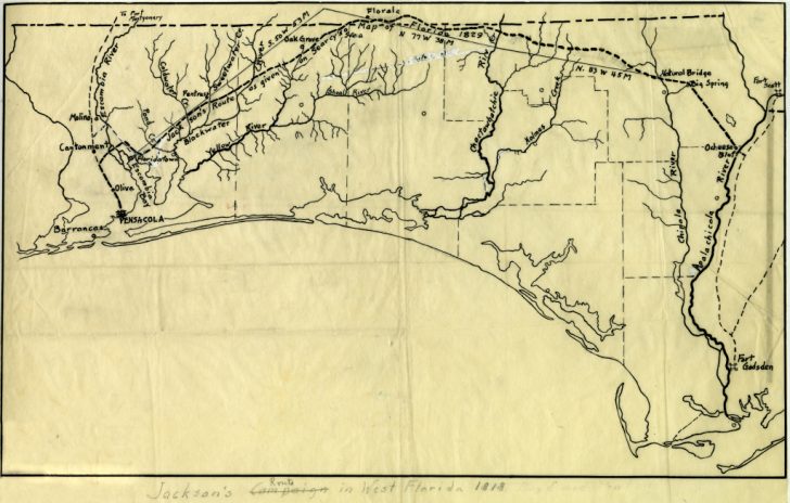 Coldwater Creek Florida Map