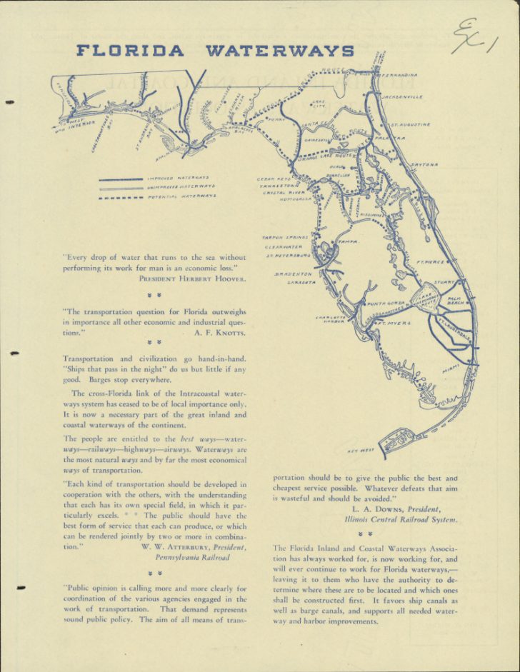 Florida Waterways Map