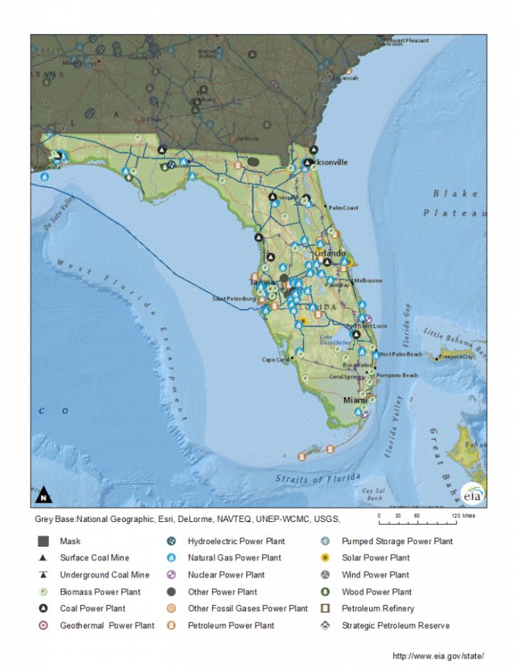 Nuclear Power Plants In Florida Map