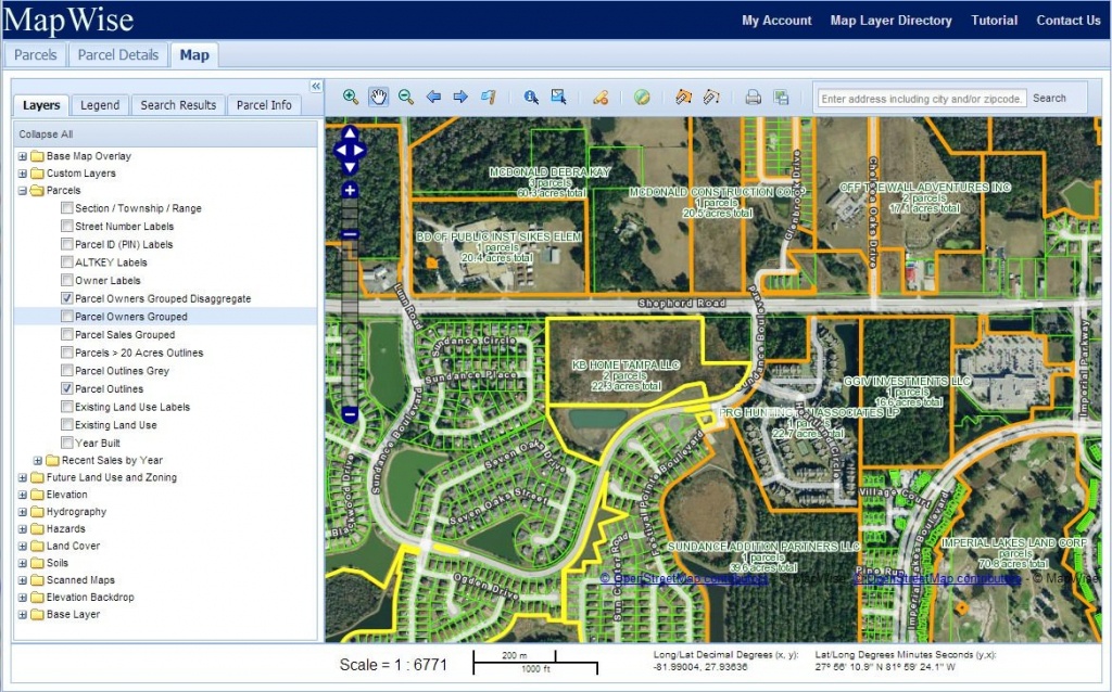 Florida Property Appraiser Parcel Maps And Property Data - Bay County Florida Parcel Maps