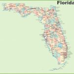 Florida Road Map With Cities And Towns   Highway Map Of South Florida