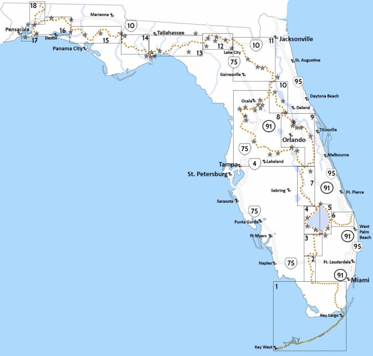 Florida Trail Map Pdf