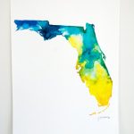 Florida Watercolor Map   Where Is Watercolor Florida On A Map