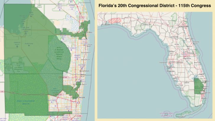 Florida's 20Th Congressional District - Wikipedia - District 27 Florida ...