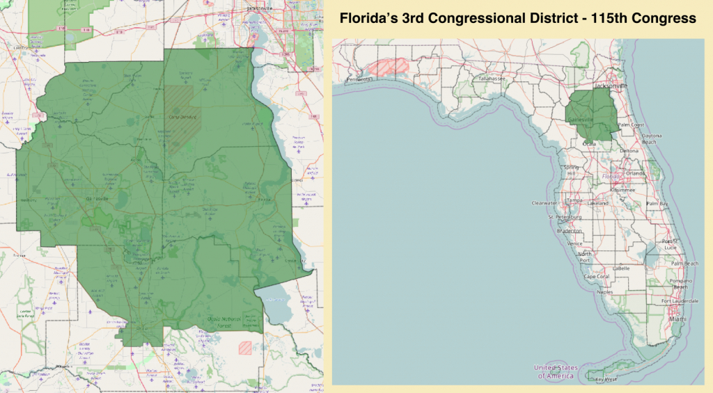 Florida&amp;#039;s 3Rd Congressional District - Wikipedia - Florida 6Th Congressional District Map