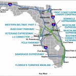Florida's Turnpike   The Less Stressway   Florida City Gas Service Area Map