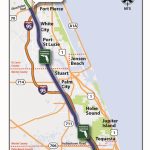 Florida's Turnpike   The Less Stressway   Florida Map With Port St Lucie