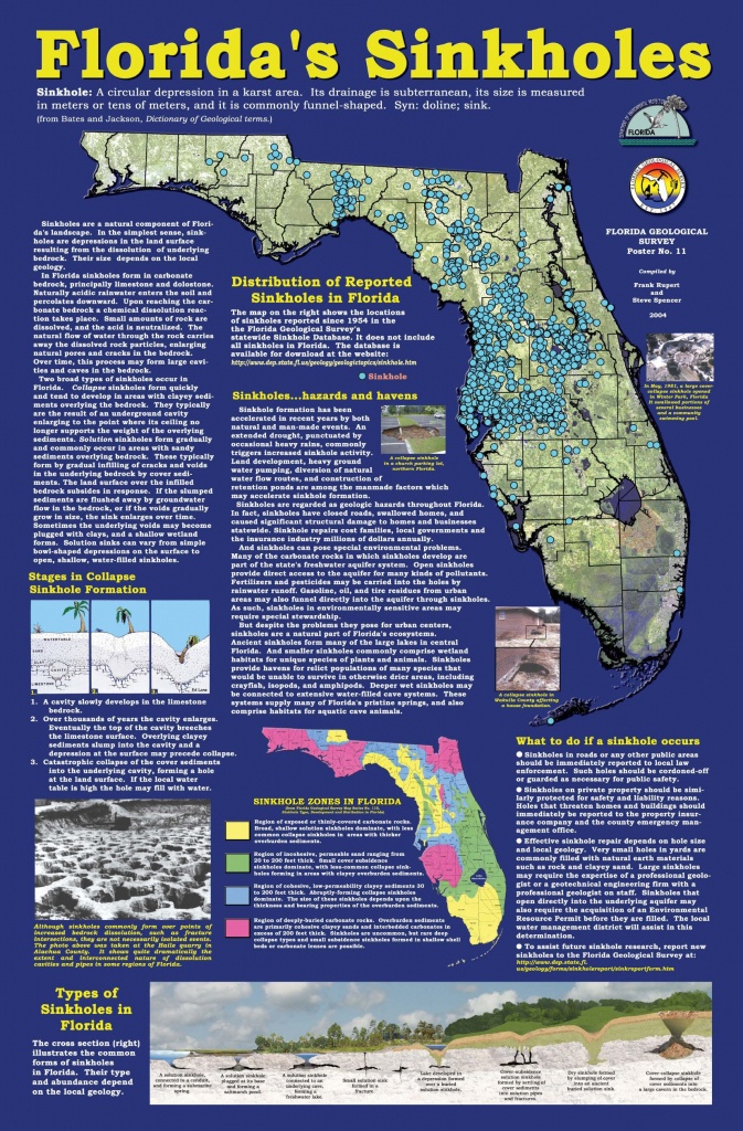 Florida+Sinkhole+Map | Florida Sinkhole Map | Florida | Ocala - Florida Sinkhole Map By County