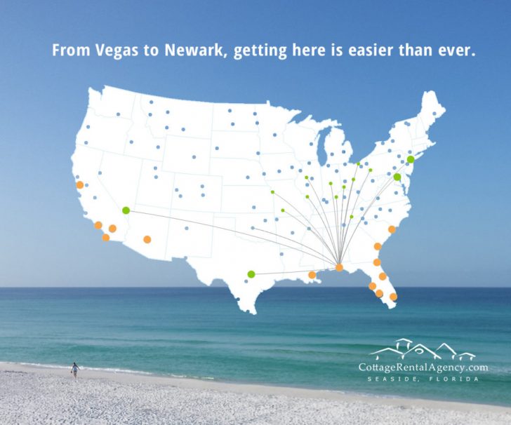 Seaside Beach Florida Map