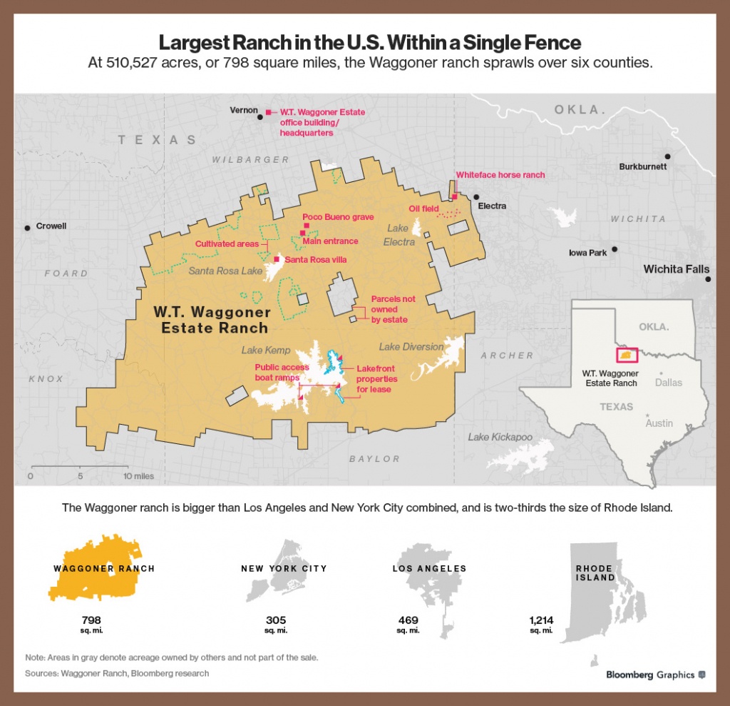 For $725 Million, You Can Buy A Texas Ranch That&amp;#039;s The Size Of A - King Ranch Texas Map