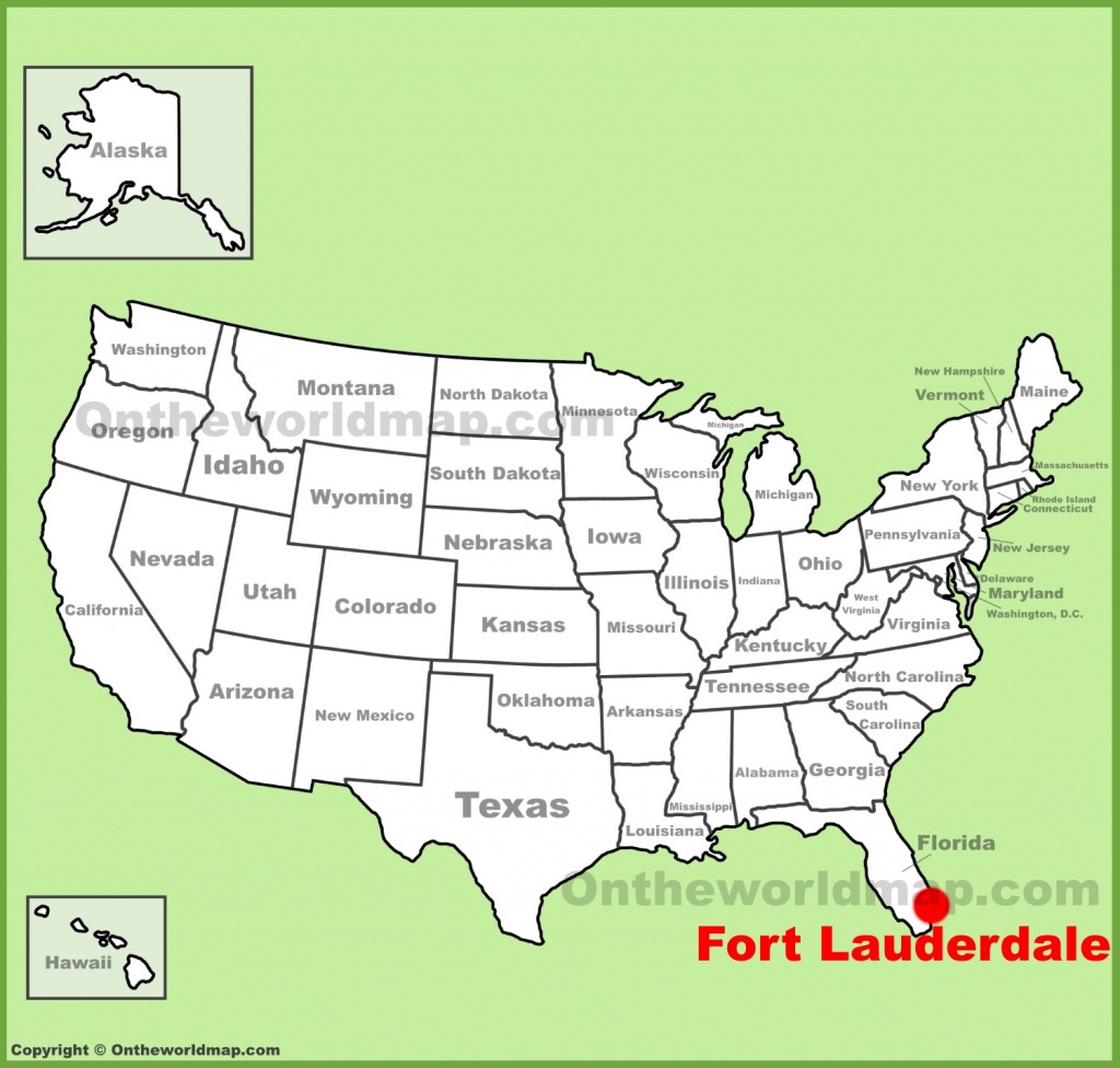 Fort Lauderdale Maps | Florida, U.s. | Maps Of Fort Lauderdale - Where Is Fort Lauderdale Florida On The Map