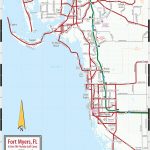 Fort Myers & Naples Fl Map   Map Of Fort Myers Beach Florida