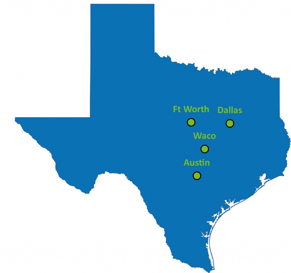 Fort Worth Tx Map - Map Of Fort Worth Tx (Texas - Usa) - Fort Worth Texas Map