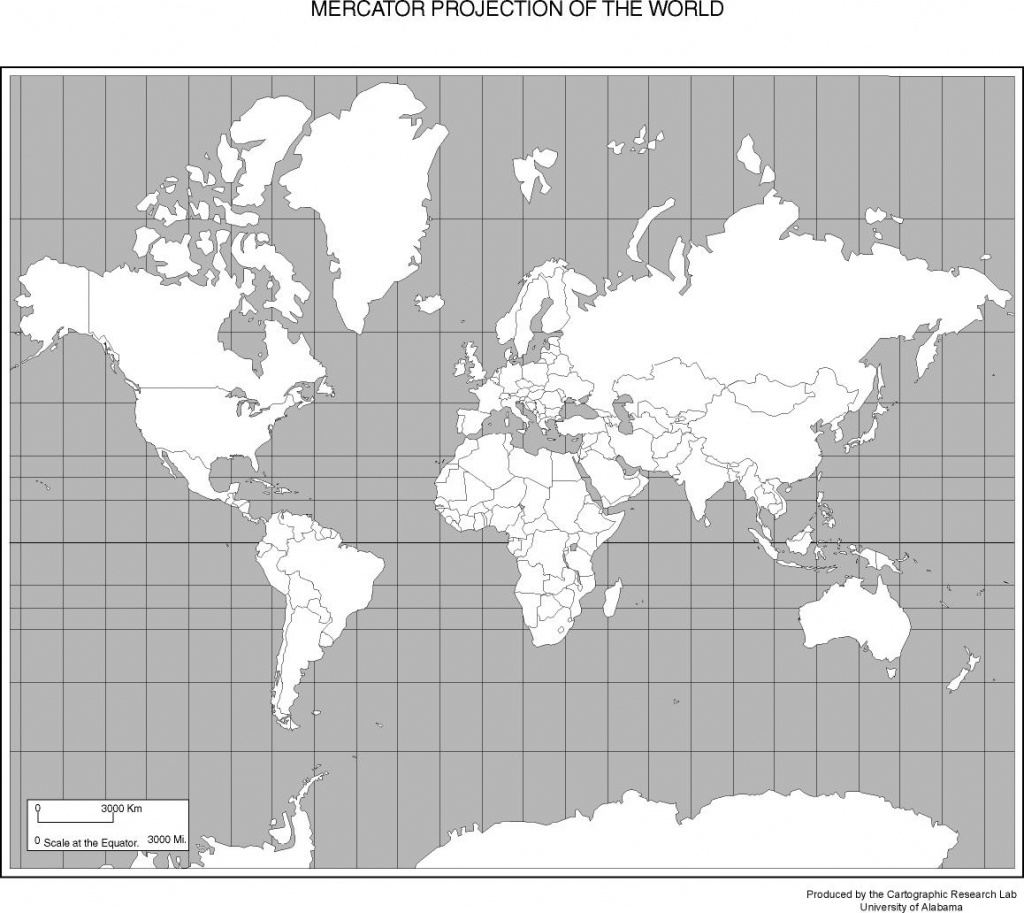 Free Atlas, Outline Maps, Globes And Maps Of The World - Printable World Map With Hemispheres
