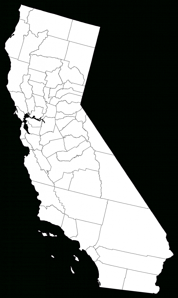 Free California Map Outline, Download Free Clip Art, Free Clip Art - California Map Black And White